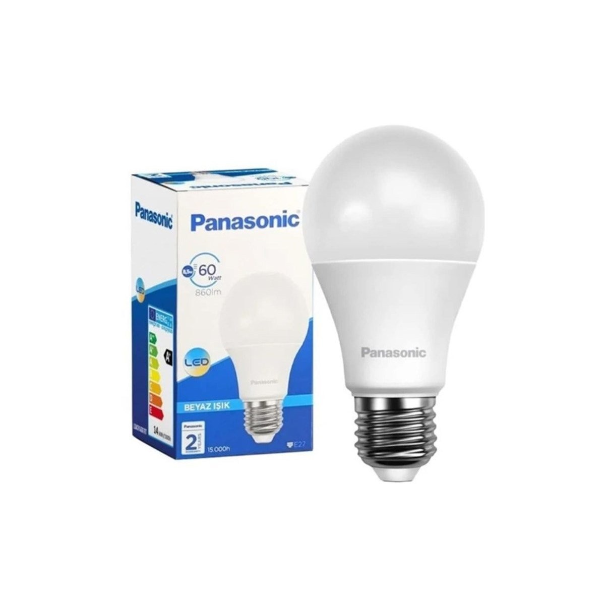 PANASONİC BEYAZ LED AMPÜL 8.5W 2700K